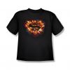 Superman space burst shield T-Shirt EL26