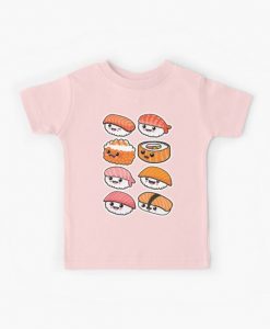 Sushi family Kids T-Shirt ER