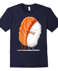 Sushi hug painting t shirt EL31