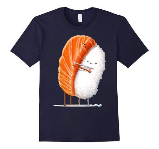 Sushi hug painting t shirt EL31