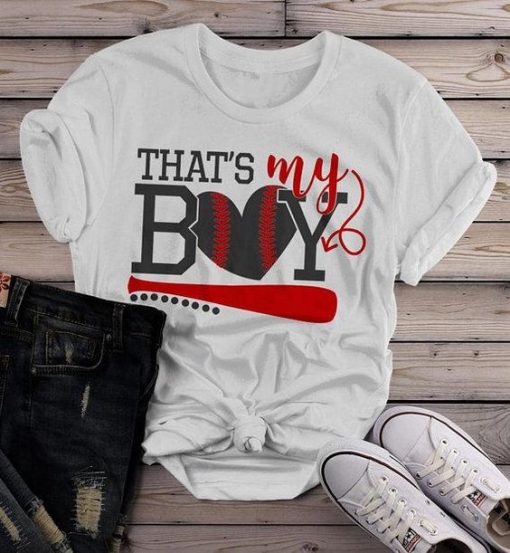 That's My Boy Baseball T Shirt SR01