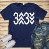 Three Up Three Down Baseball t Shirt SR01