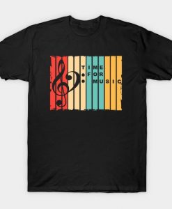 Time for Music T-shirt Fd01