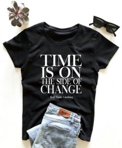 Time is on T-Shirt AV