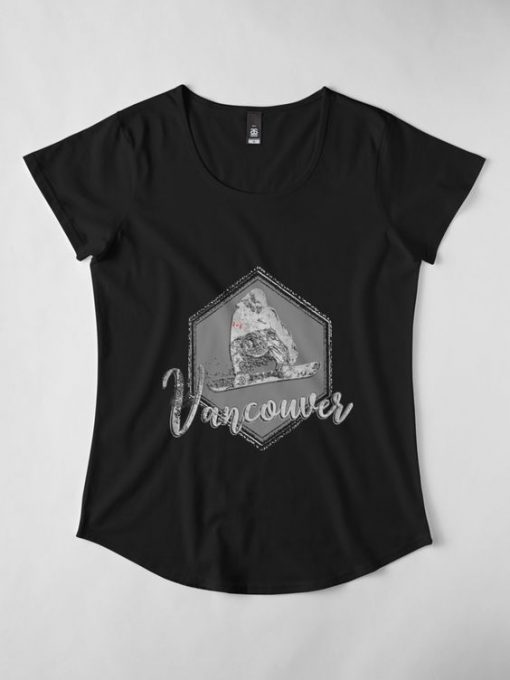 Vancouver Canada Flag T-Shirt EL01