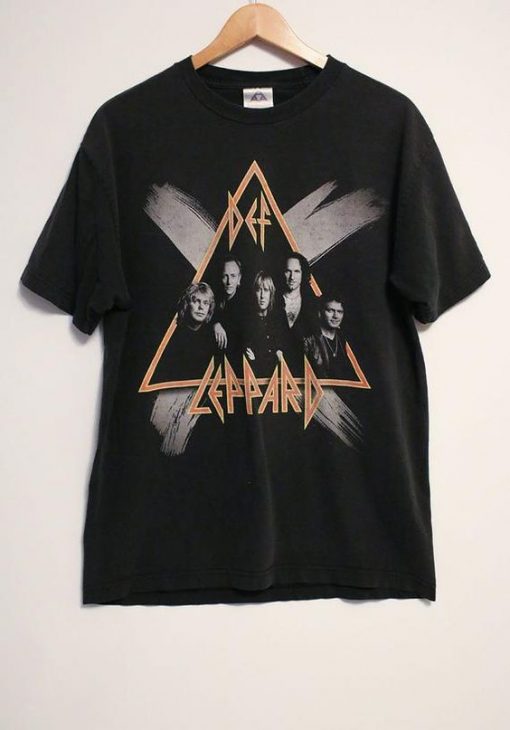 Vintage Def Leppard World T-Shirt EL01