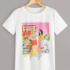 Woman Figure Print Tee T-Shirt VL01