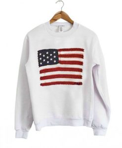 American Flag Sweatshirt FD21N