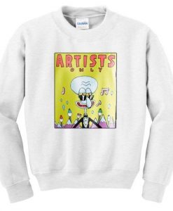 Artists Only Squidward Sweatshirt FD21N