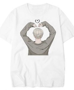 BTS White T Shirt AI4N