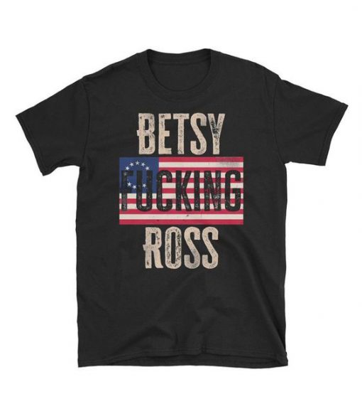 Betsy Ross Vintage T shirt SR7N