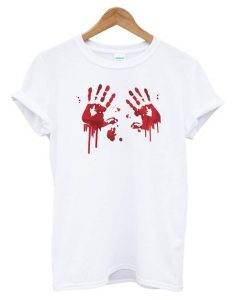 Bloody Hands T shirt SR7N