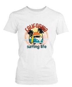 California Surfing Life T Shirt N23SR