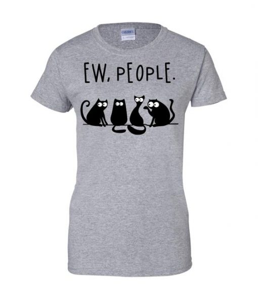 Cat Ew People T shirt N14SR