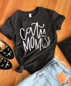 Cat Mom T-Shirt EM4N