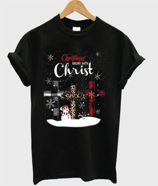 Christmas Begins T-Shirt N22VL