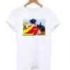 Comic Strip Kiss T Shirt N14SR