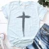 Cross Graphic Tee Shirt N9FD