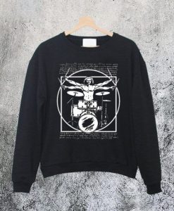Da Vinci Drummer Sweatshirt FD21N
