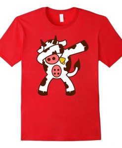 Dabbing COW Animal T Shirts FD4N