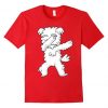 Dabbing Dog Maltese T-shirt FD4N