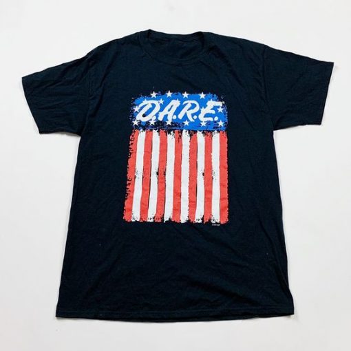 Dare American Flag T Shirt SR7N