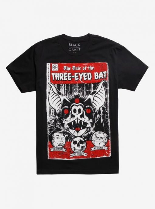 Eyed Bat T-Shirt VL5N