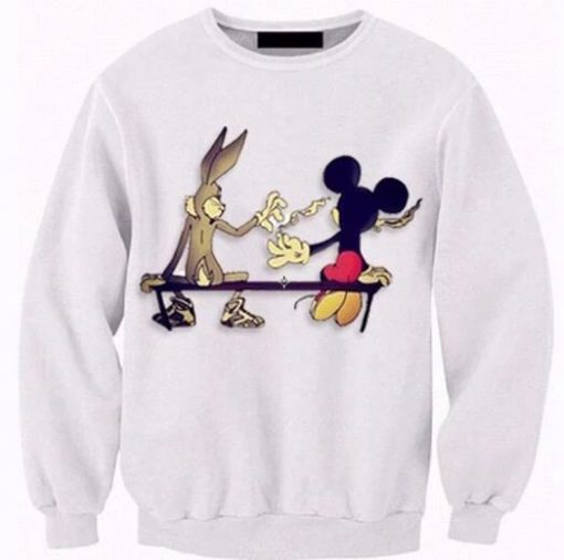 Funny Cartoon Sweatshirt FD30N