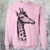 Giraffe Fleece Sweatshirt FD21N