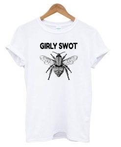 Girly Swot Bee T shirt SR7N