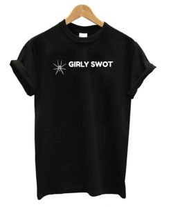 Girly Swot Spider T shirt SR7N