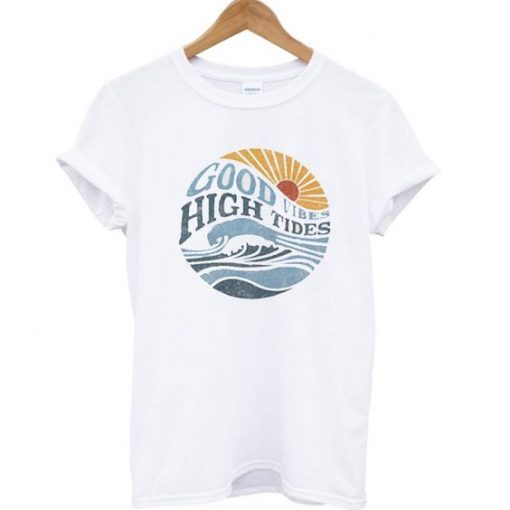 Good Vibes High Tides T Shirt N23SR