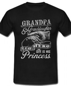 Grandpa And Granddaughter T-Shirt DN20NGrandpa And Granddaughter T-Shirt DN20N