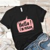 Hello Vegan T Shirt SR1N