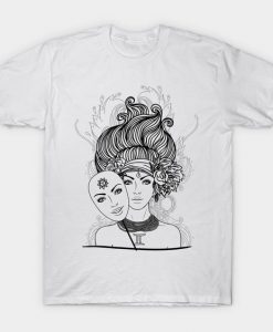 Horoscope Girl T Shirt SR1N