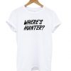 Hunter White T shirt N14SR