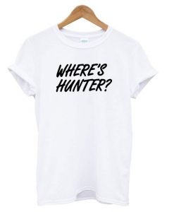 Hunter White T shirt N14SR