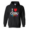 I Love Cebu Philippines Hoodie N22VL