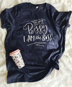 I am the boss T-shirt N9FD