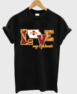 I love state my cyclones t-shirt N15EL