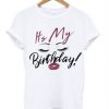 Its my birthday T-shirt N15EL