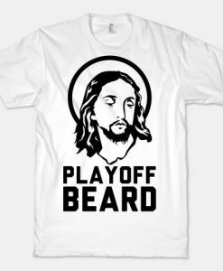 Jesus Playoff Beard T Shirt N23SR