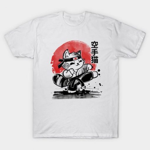 Karate cat T-Shirt N27SR