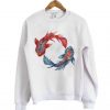 Koi Fish Sweatshirt Fd21N