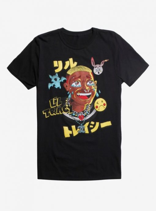 Lil Tracy Cartoon Tears T-Shirt FD30N