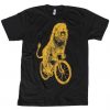 Lion With bicycle T-shirt FD4N