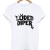 Loded diper t-shirt SR12N