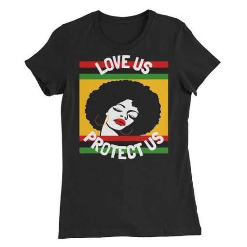 Love Protect US Women's T-Shirt FD30N