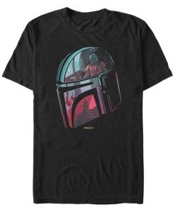 Mandalorian Helmet T Shirt N26SR