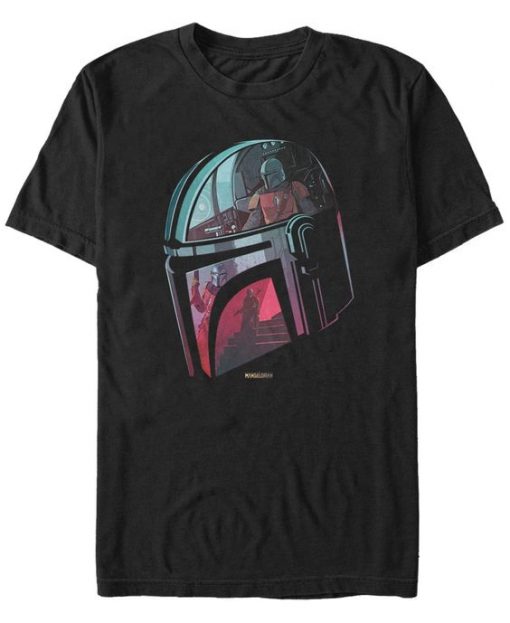 Mandalorian Helmet T Shirt N26SR